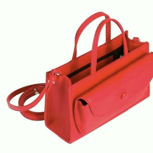 Opening Ceremony Red Razor Clam shoulder bag - Picture 3 of 6
